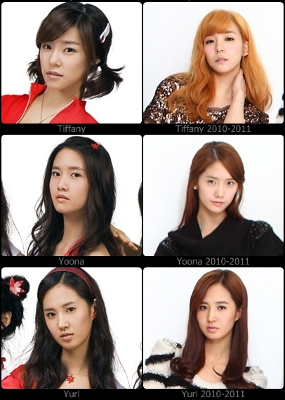 girls generation before and after. Before and After